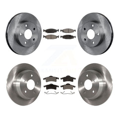 Transit Auto K8F-100929 Disc Brake Kit for 1999-2002 Jeep Grand Cherokee - Front and Rear product image