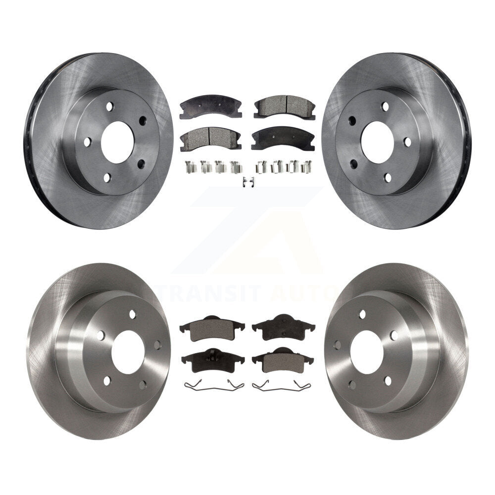 Transit Auto K8F-100930 Disc Brake Kit for 1999-2004 Jeep Grand Cherokee - Front and Rear product image