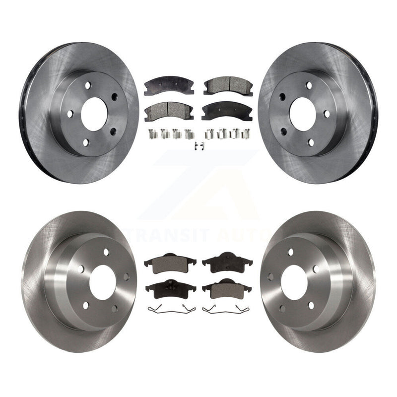 Transit Auto K8F-100930 Disc Brake Kit for 1999-2004 Jeep Grand Cherokee - Front and Rear product image