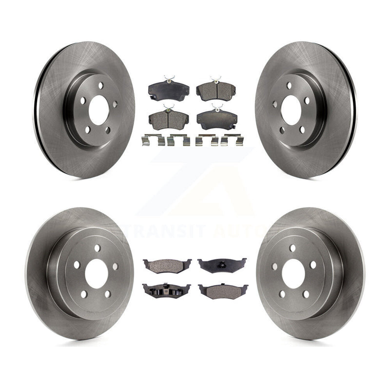 Transit Auto K8F-100937 Disc Brake Kit for 2008-2010 Chrysler PT Cruiser - Front and Rear product image