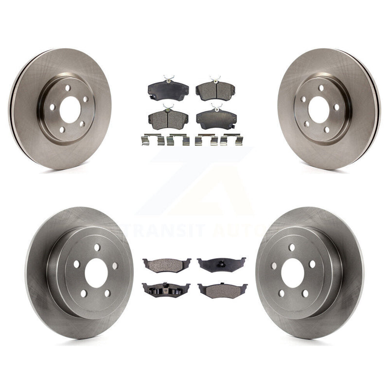 Transit Auto K8F-100948 Disc Brake Kit for 2008-2009 Chrysler PT Cruiser - Front and Rear product image