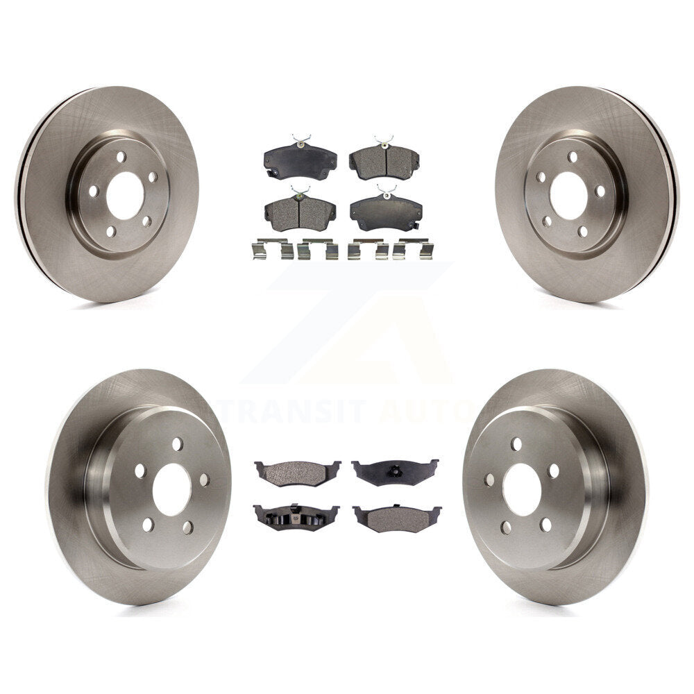 Transit Auto K8F-100949 Disc Brake Kit for 2007 Chrysler PT Cruiser - Front and Rear product image