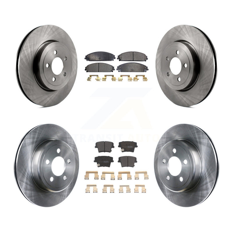 Transit Auto K8F-100957 Disc Brake Kit for 2005-2023 Dodge Challenger, Dodge Charger, Chrysler 300 - Front and Rear product image