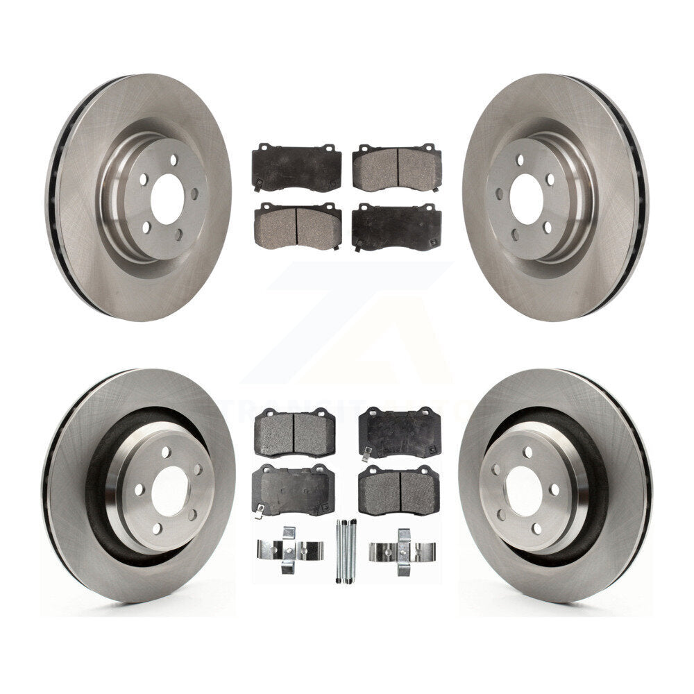 Transit Auto K8F-100960 Disc Brake Kit for 2005-2023 Dodge Challenger, Dodge Charger - Front and Rear product image