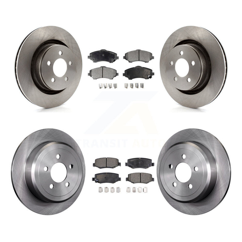 Transit Auto K8F-100975 Disc Brake Kit for 2008-2012 Dodge Nitro, Jeep Liberty - Front and Rear product image