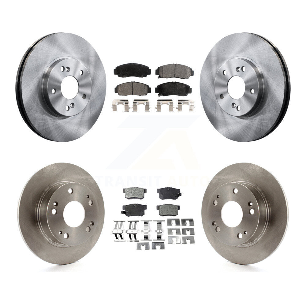 Transit Auto K8F-101073 Disc Brake Kit for 2003-2008 Honda Accord, Acura TSX - Front and Rear product image