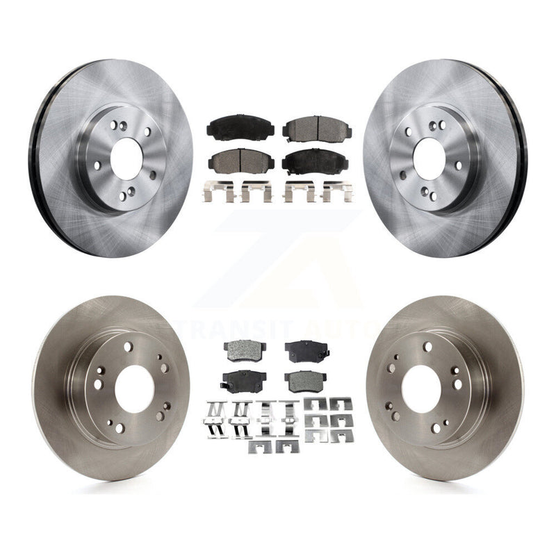Transit Auto K8F-101073 Disc Brake Kit for 2003-2008 Honda Accord, Acura TSX - Front and Rear product image