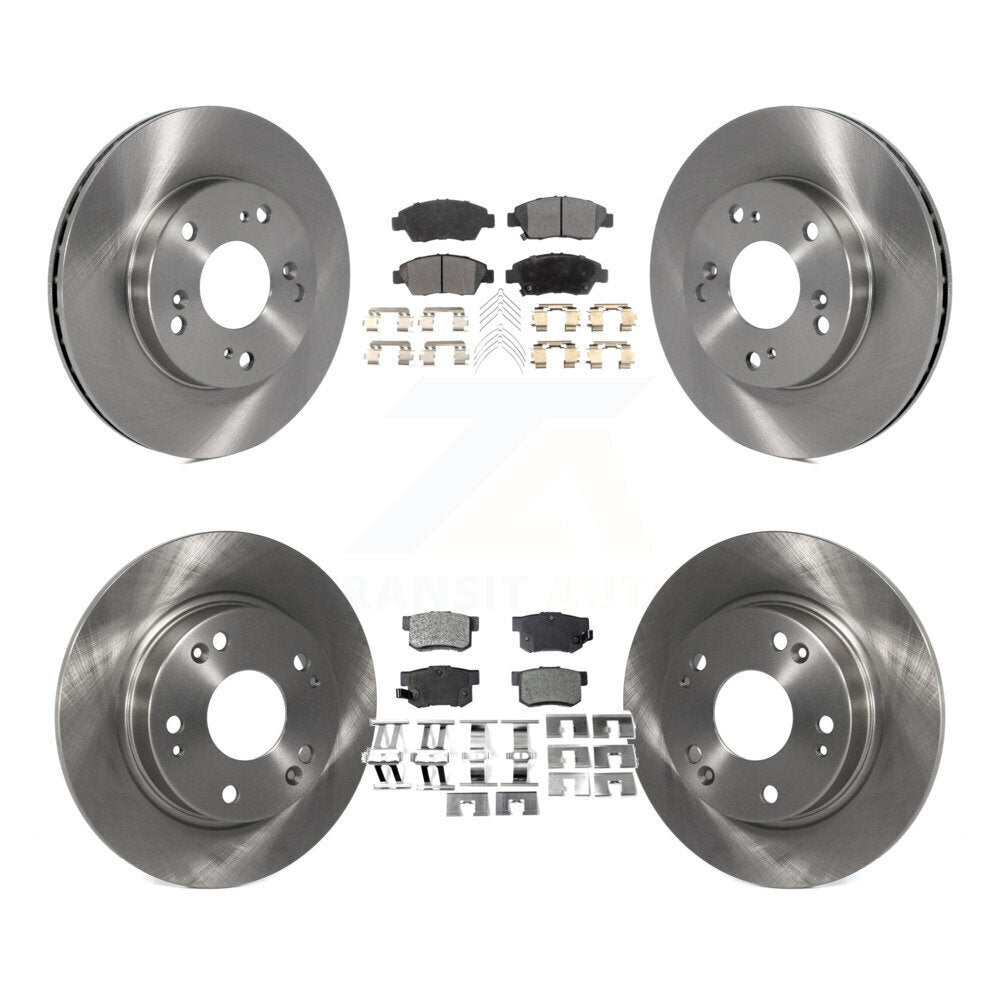 Transit Auto K8F-101117 Disc Brake Kit for 2009-2011 Honda Civic - Front and Rear product image