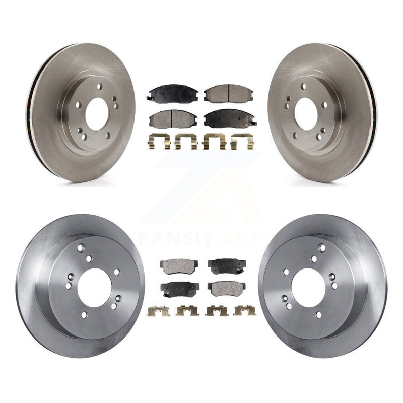 Transit Auto K8F-101135 Disc Brake Kit for 2001-2006 Hyundai Santa Fe - Front and Rear product image