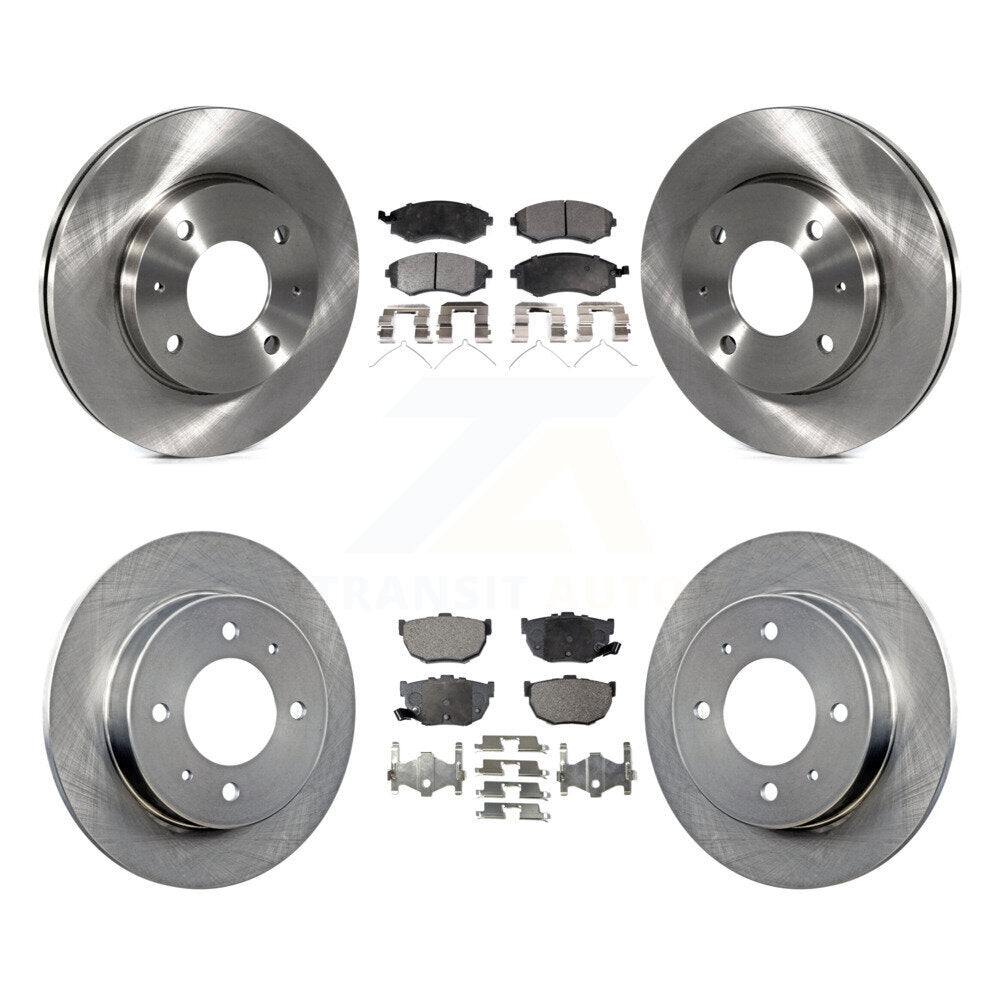 Transit Auto K8F-101141 Disc Brake Kit for 2001-2006 Hyundai Elantra - Front and Rear product image