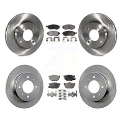 Transit Auto K8F-101141 Disc Brake Kit for 2001-2006 Hyundai Elantra - Front and Rear product image