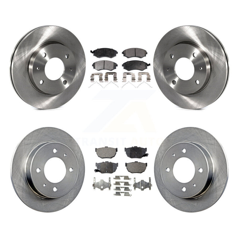 Transit Auto K8F-101141 Disc Brake Kit for 2001-2006 Hyundai Elantra - Front and Rear product image