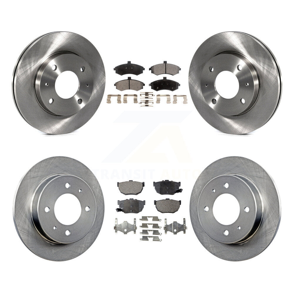 Transit Auto K8F-101143 Disc Brake Kit for 2002-2005 Hyundai Elantra - Front and Rear product image