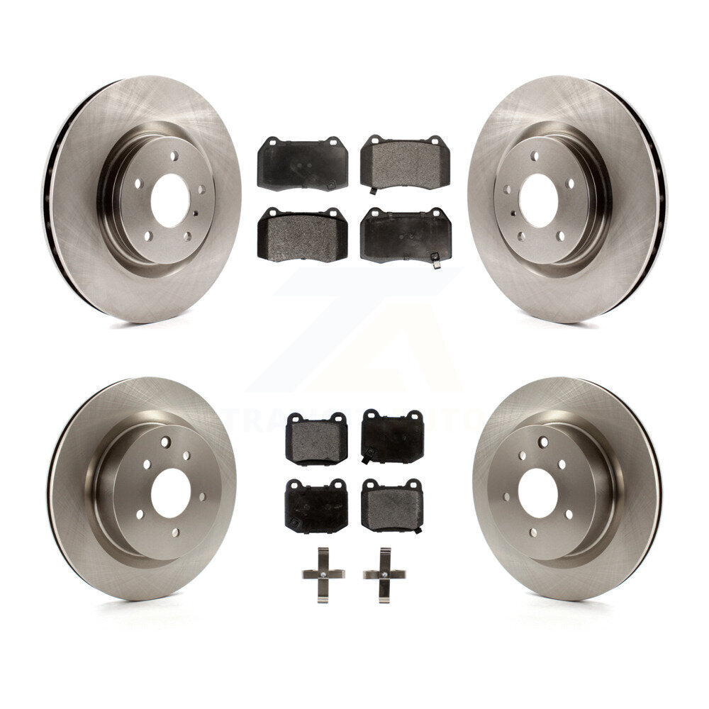 Transit Auto K8F-101171 Disc Brake Kit for 2003-2009 INFINITI G35, Nissan 350Z - Front and Rear product image