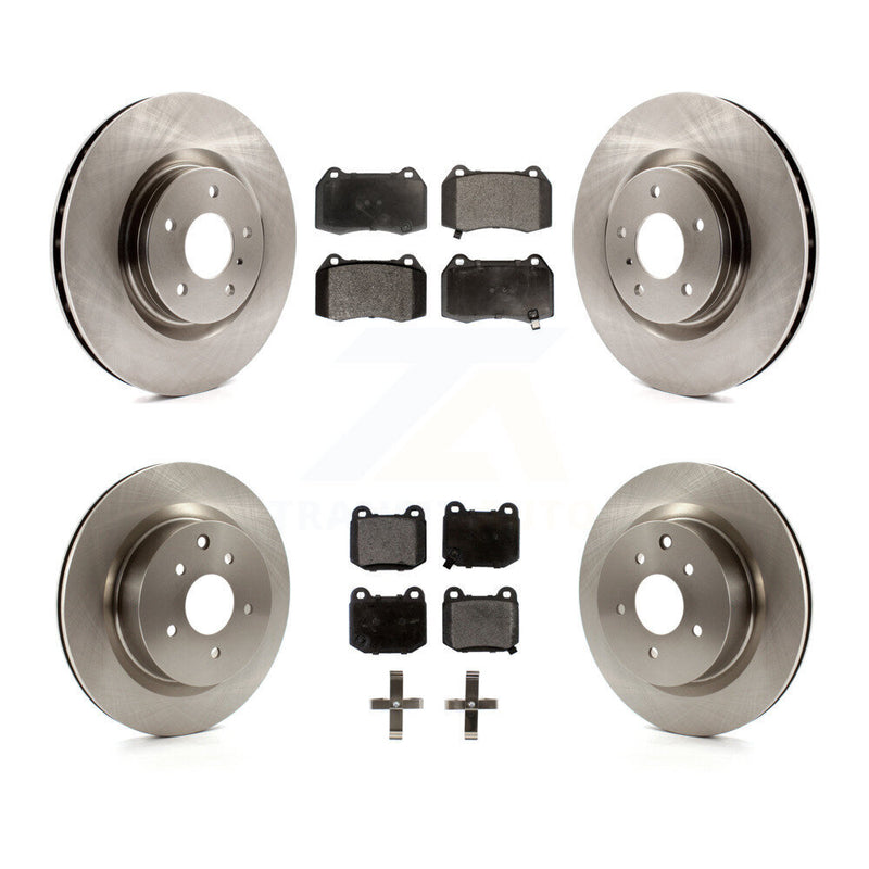 Transit Auto K8F-101171 Disc Brake Kit for 2003-2009 INFINITI G35, Nissan 350Z - Front and Rear product image