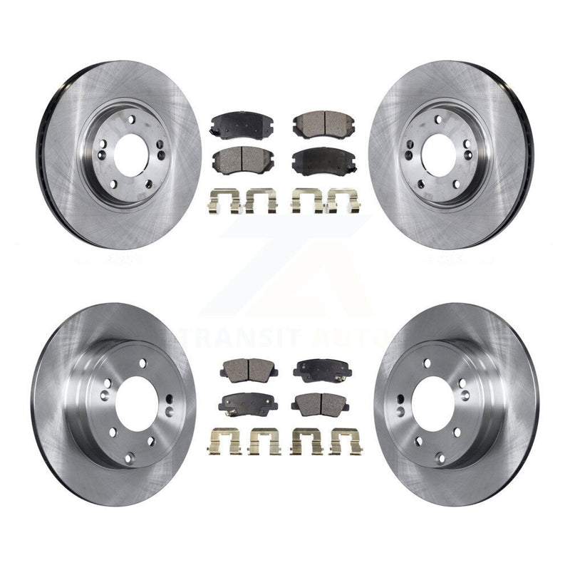 Transit Auto K8F-101179 Disc Brake Kit for 2010-2011 Hyundai Azera - Front and Rear product image