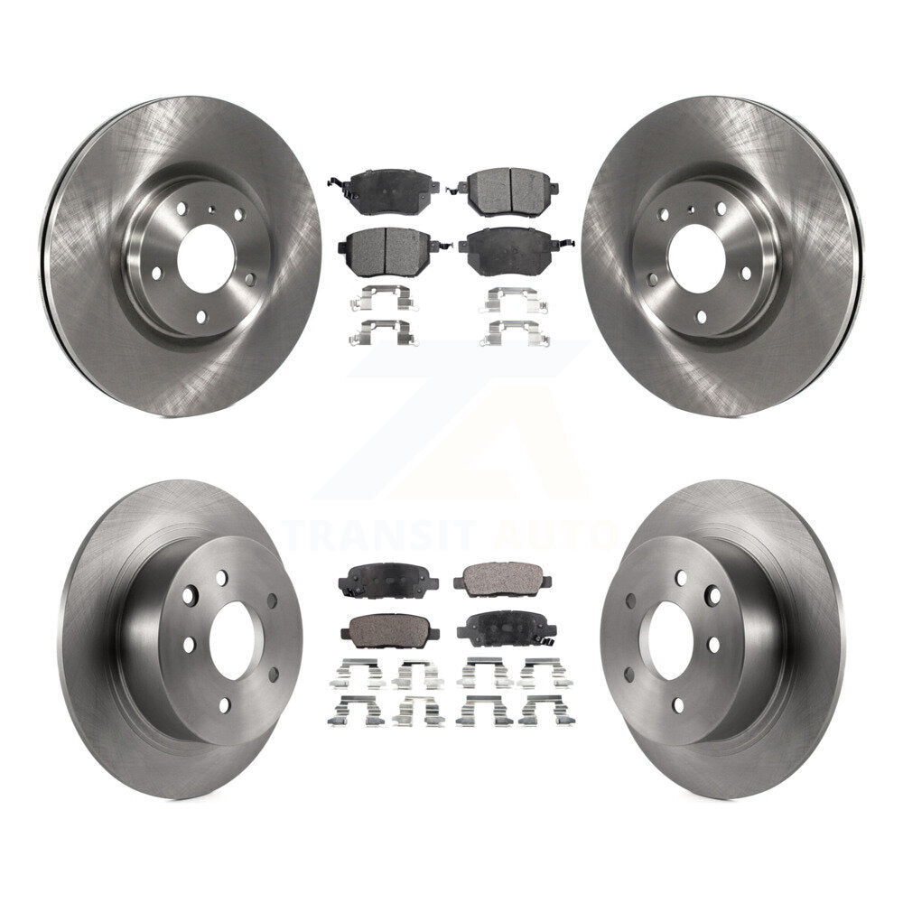 Transit Auto K8F-101189 Disc Brake Kit for 2005-2008 Nissan Altima, Nissan Maxima - Front and Rear product image