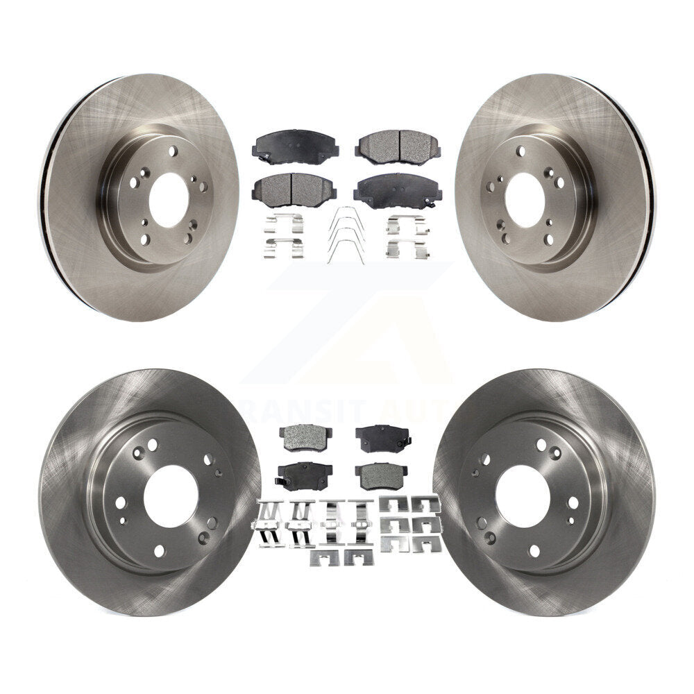 Transit Auto K8F-101193 Disc Brake Kit for 2012-2015 Acura ILX, Honda Civic - Front and Rear product image