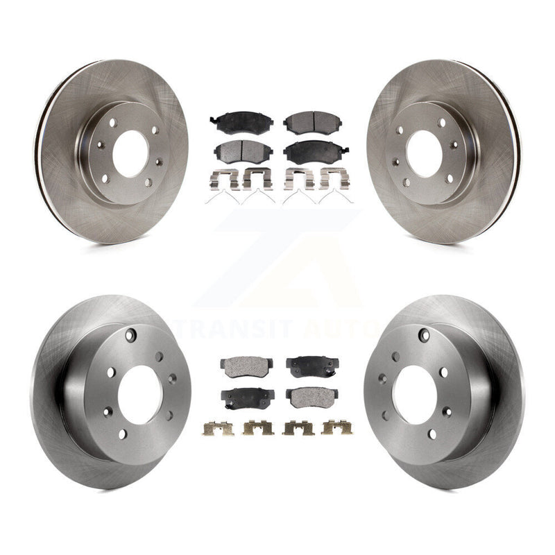 Transit Auto K8F-101194 Disc Brake Kit for 2002-2004 Hyundai Sonata, Kia Magentis, Kia Optima - Front and Rear product image