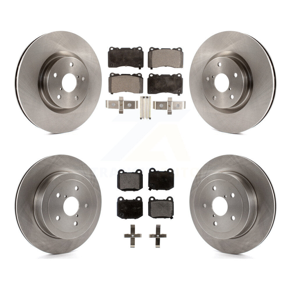 Transit Auto K8F-101203 Disc Brake Kit for 2005-2007 Subaru Impreza - Front and Rear product image