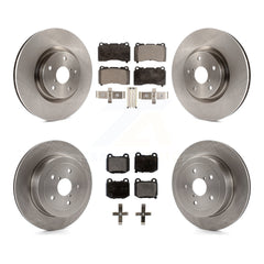 Transit Auto K8F-101203 Disc Brake Kit for 2005-2007 Subaru Impreza - Front and Rear product image