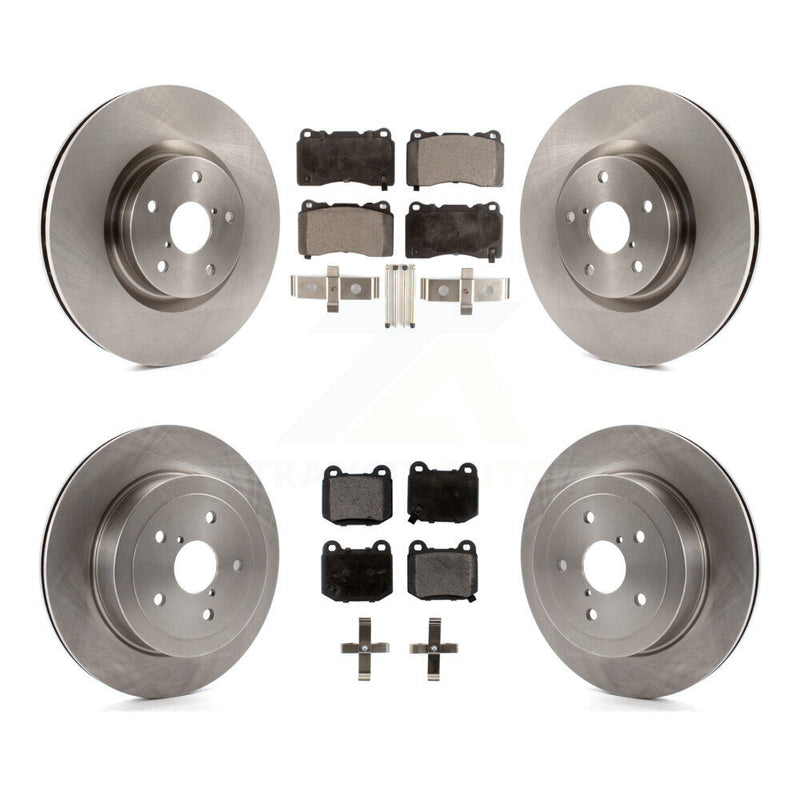 Transit Auto K8F-101203 Disc Brake Kit for 2005-2007 Subaru Impreza - Front and Rear product image