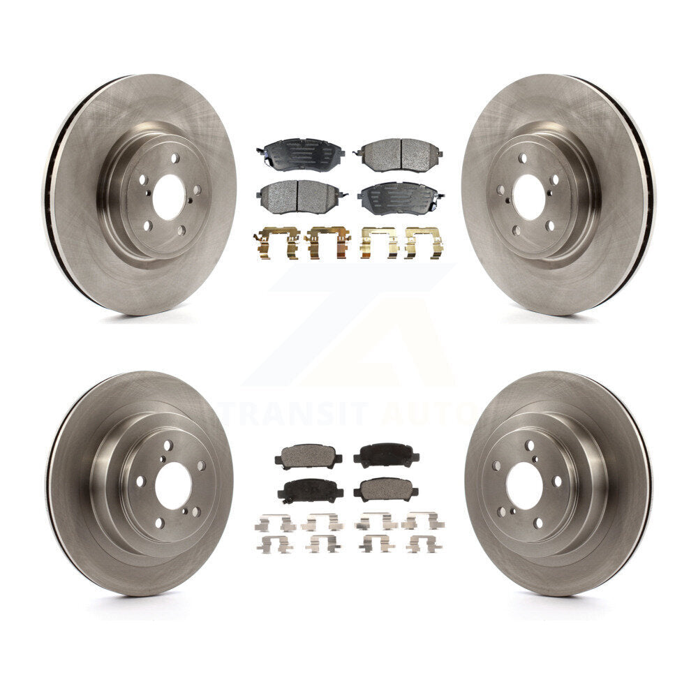 Transit Auto K8F-101205 Disc Brake Kit for 2005-2009 Subaru Legacy - Front and Rear product image