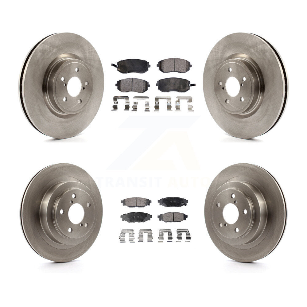 Transit Auto K8F-101206 Disc Brake Kit for 2005-2006 Subaru Legacy - Front and Rear product image