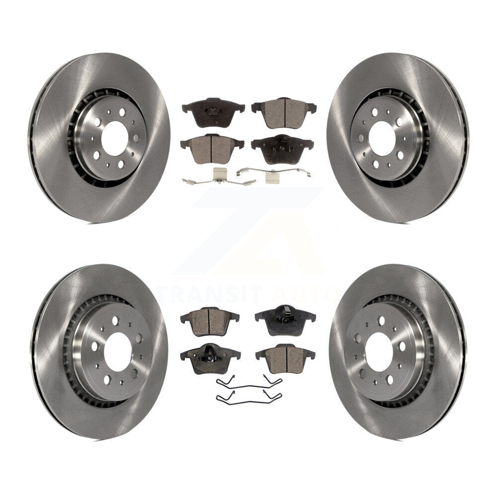 Transit Auto K8F-101228 Disc Brake Kit for 2003-2014 Volvo XC90 - Front and Rear product image