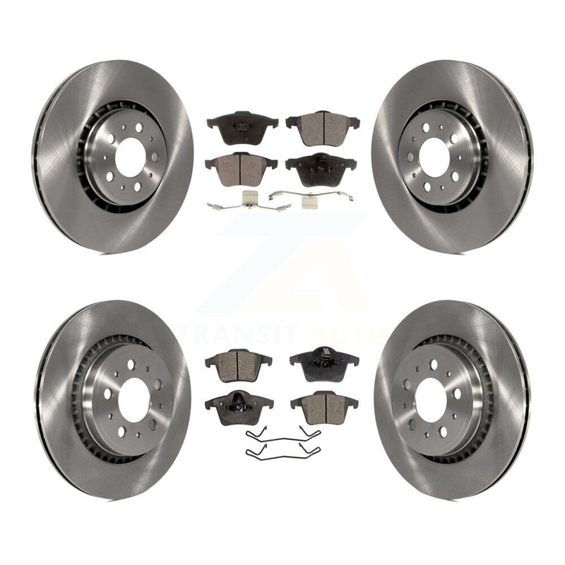 Transit Auto K8F-101228 Disc Brake Kit for 2003-2014 Volvo XC90 - Front and Rear product image