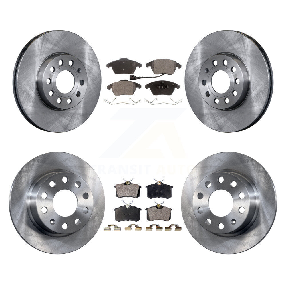 Transit Auto K8F-101240 Disc Brake Kit for 2013-2018 Volkswagen Jetta, Volkswagen Beetle - Front and Rear product image
