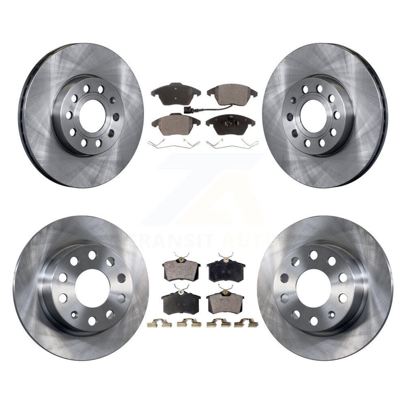 Transit Auto K8F-101240 Disc Brake Kit for 2013-2018 Volkswagen Jetta, Volkswagen Beetle - Front and Rear product image