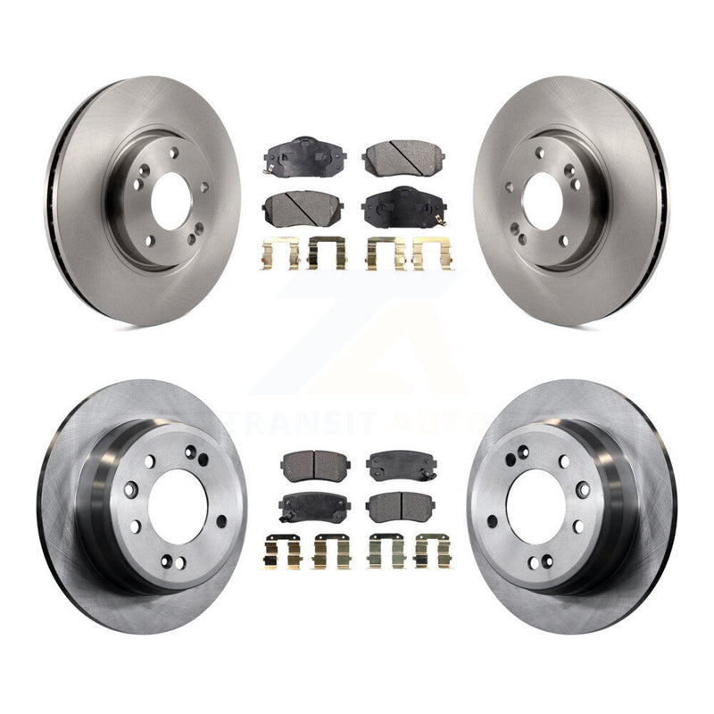 Transit Auto K8F-101242 Disc Brake Kit for 2012-2016 Hyundai Tucson, Kia Sportage - Front and Rear product image