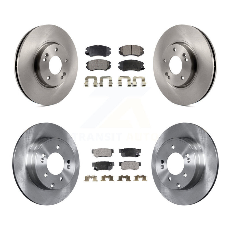 Transit Auto K8F-101255 Disc Brake Kit for 2006-2008 Hyundai Sonata - Front and Rear product image