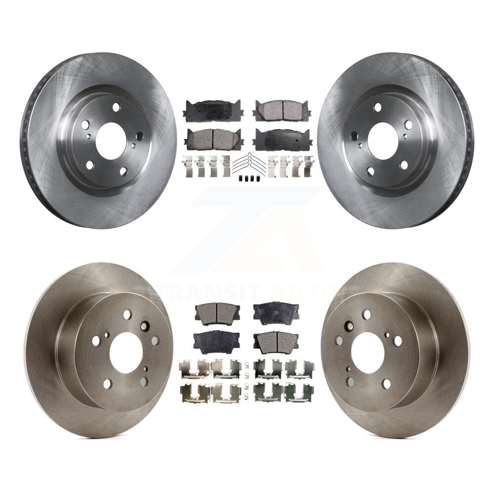 Transit Auto K8F-101265 Disc Brake Kit for 2007-2012 Toyota Avalon, Lexus ES350, Toyota Camry - Front and Rear product image