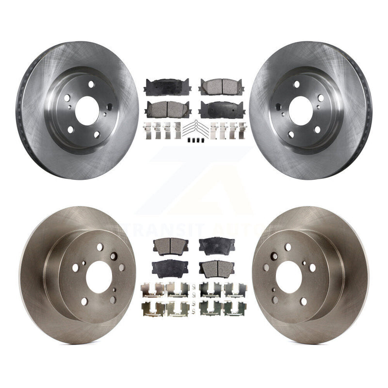 Transit Auto K8F-101265 Disc Brake Kit for 2007-2012 Toyota Avalon, Lexus ES350, Toyota Camry - Front and Rear product image
