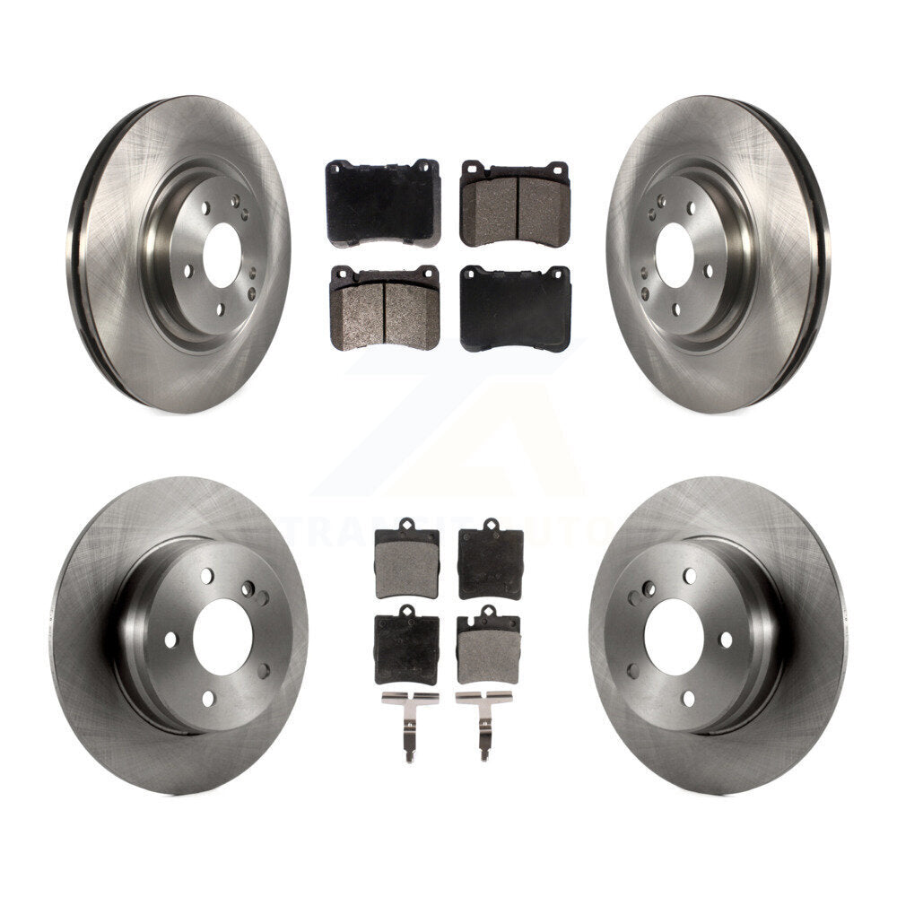 Transit Auto K8F-101290 Disc Brake Kit for 2004-2011 Mercedes-Benz SLK300, Mercedes-Benz CLK350, Mercedes-Benz SLK350 & more - Front and Rear product image