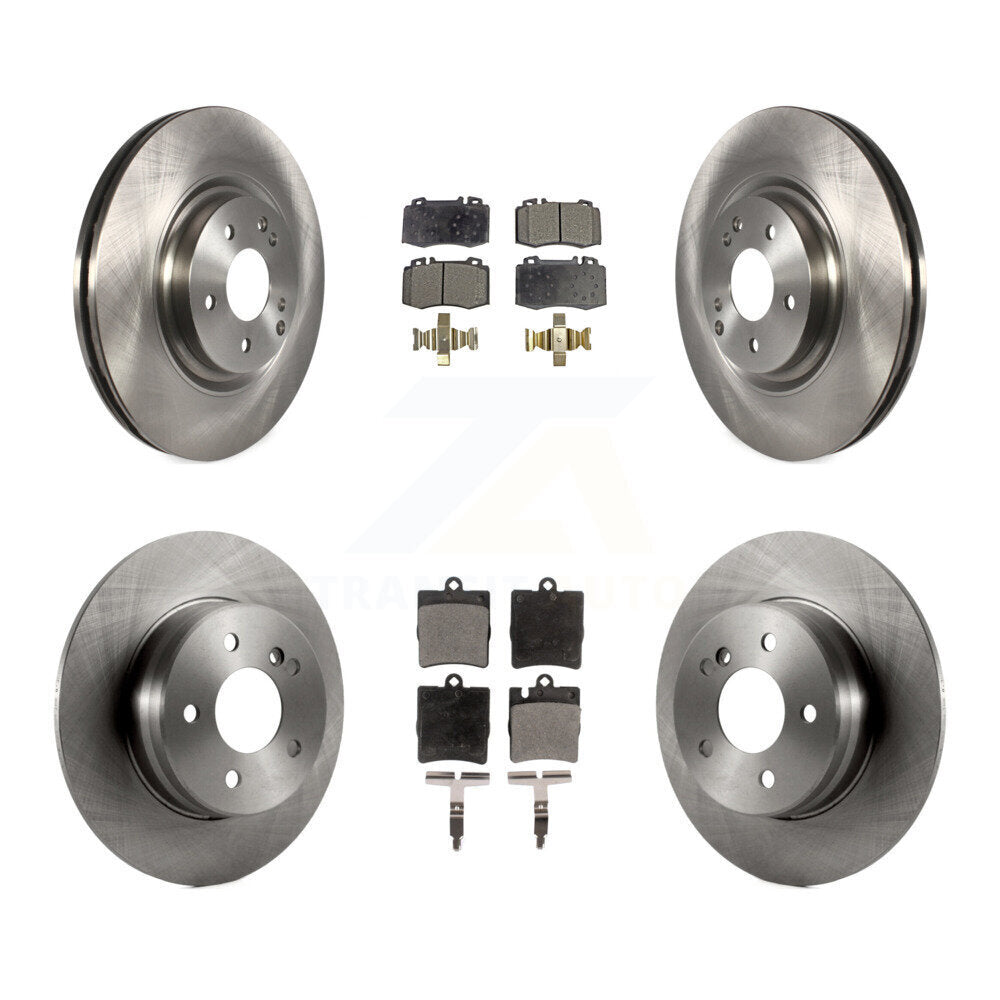 Transit Auto K8F-101291 Disc Brake Kit for 2003-2006 Mercedes-Benz SLK350, Mercedes-Benz C230, Mercedes-Benz C320 - Front and Rear product image