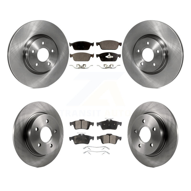 Transit Auto K8F-101305 Disc Brake Kit for 2013-2018 Ford Focus - Front and Rear product image