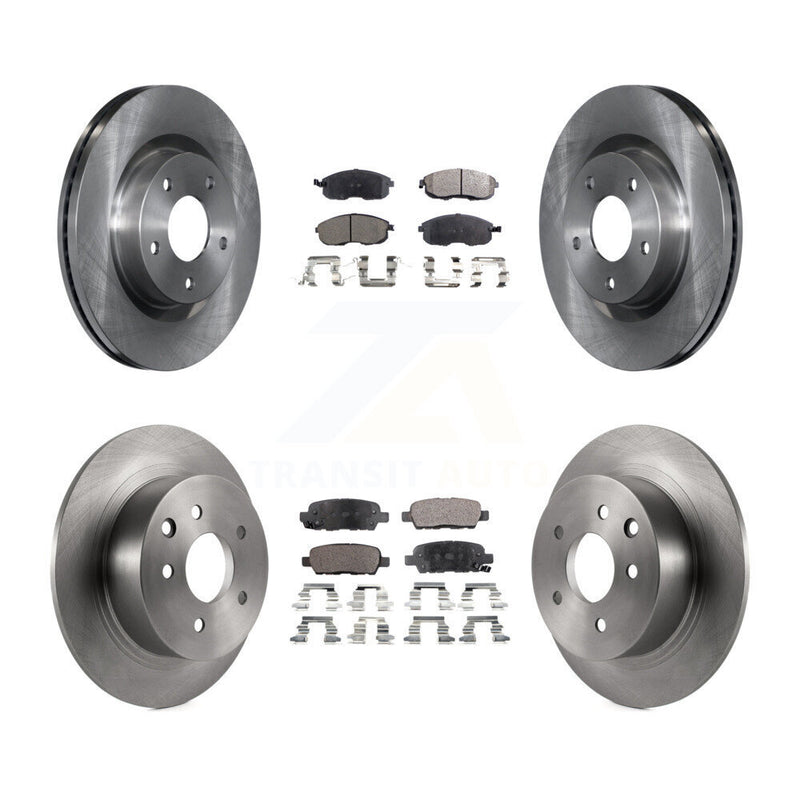 Transit Auto K8F-101306 Disc Brake Kit for 2007-2013 Nissan Altima - Front and Rear product image