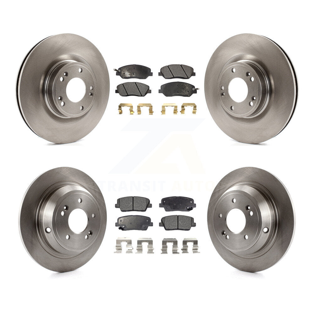Transit Auto K8F-101375 Disc Brake Kit for 2009-2010 Hyundai Genesis - Front and Rear product image