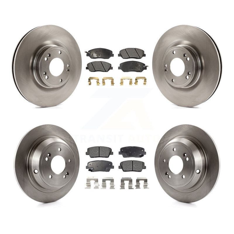 Transit Auto K8F-101375 Disc Brake Kit for 2009-2010 Hyundai Genesis - Front and Rear product image