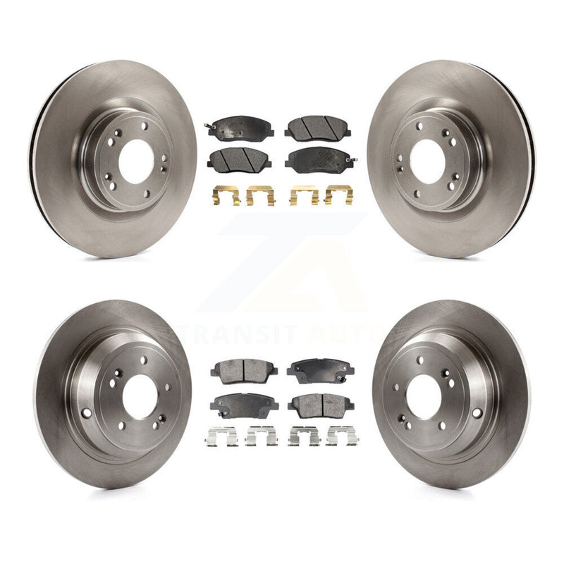 Transit Auto K8F-101376 Disc Brake Kit for 2010-2011 Hyundai Genesis - Front and Rear product image