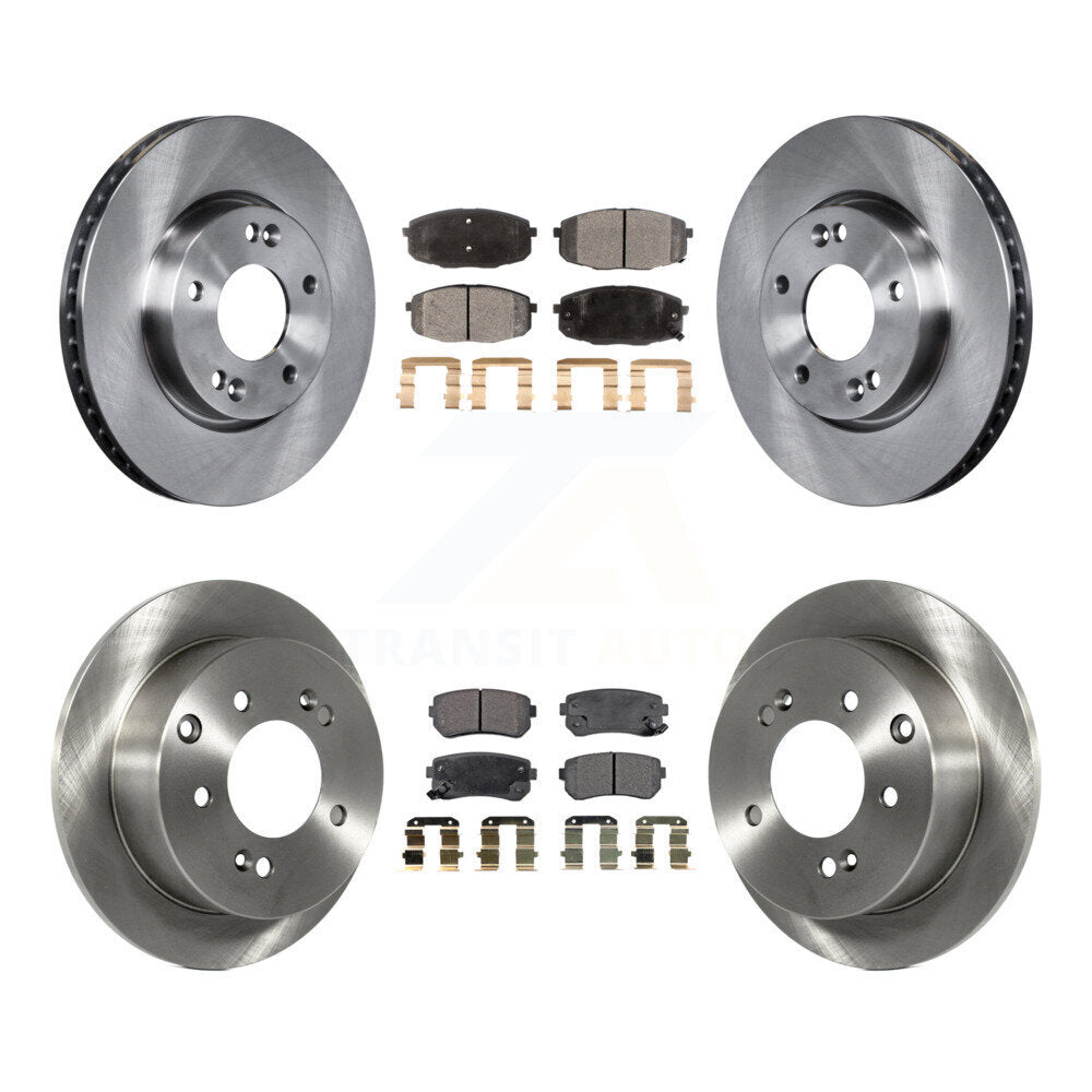 Transit Auto K8F-101387 Disc Brake Kit for 2010-2013 Kia Forte5, Kia Forte, Kia Forte Koup - Front and Rear product image