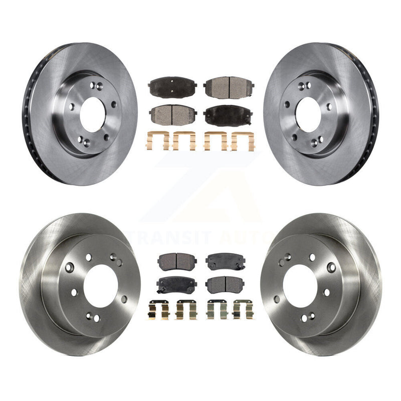 Transit Auto K8F-101387 Disc Brake Kit for 2010-2013 Kia Forte5, Kia Forte, Kia Forte Koup - Front and Rear product image