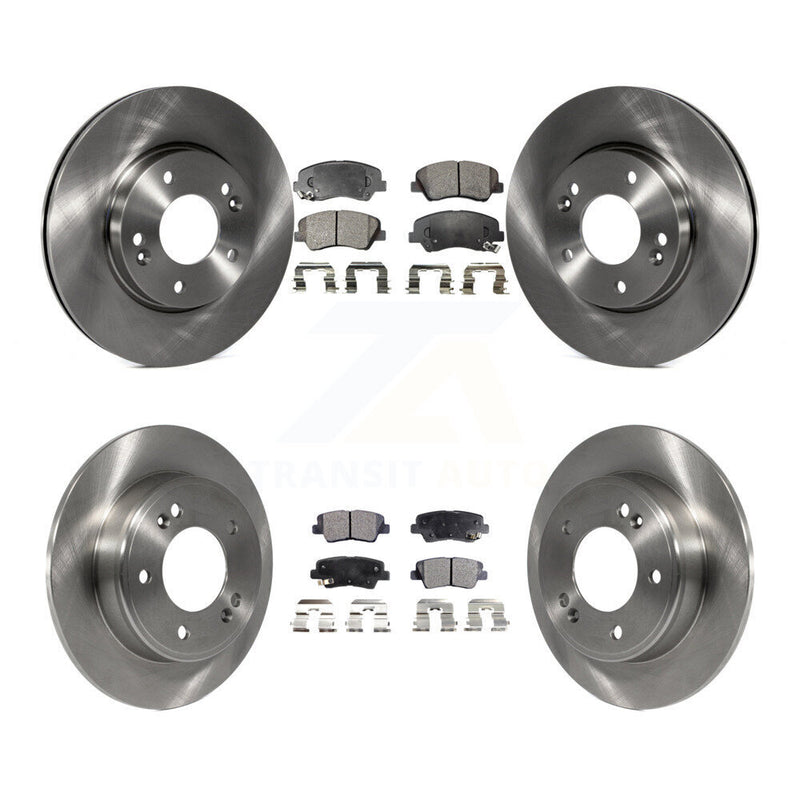 Transit Auto K8F-101406 Disc Brake Kit for 2011-2016 Hyundai Elantra GT, Kia Forte, Kia Forte Koup & more - Front and Rear product image
