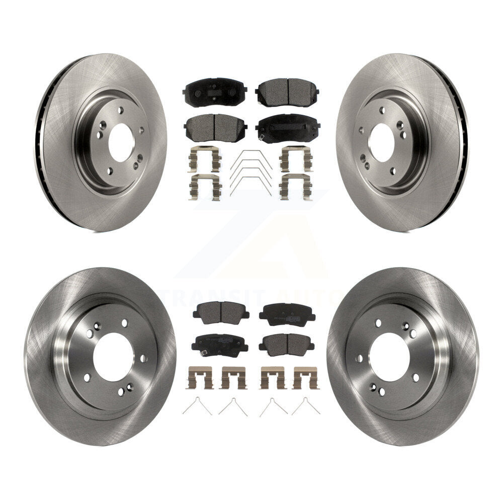 Transit Auto K8F-101420 Disc Brake Kit for 2016-2019 Kia Optima - Front and Rear product image