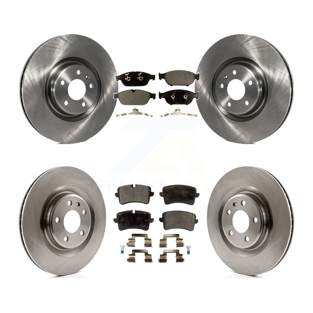 Transit Auto K8F-101426 Disc Brake Kit for 2014-2016 Audi A6 Quattro, Audi A7 Quattro - Front and Rear product image