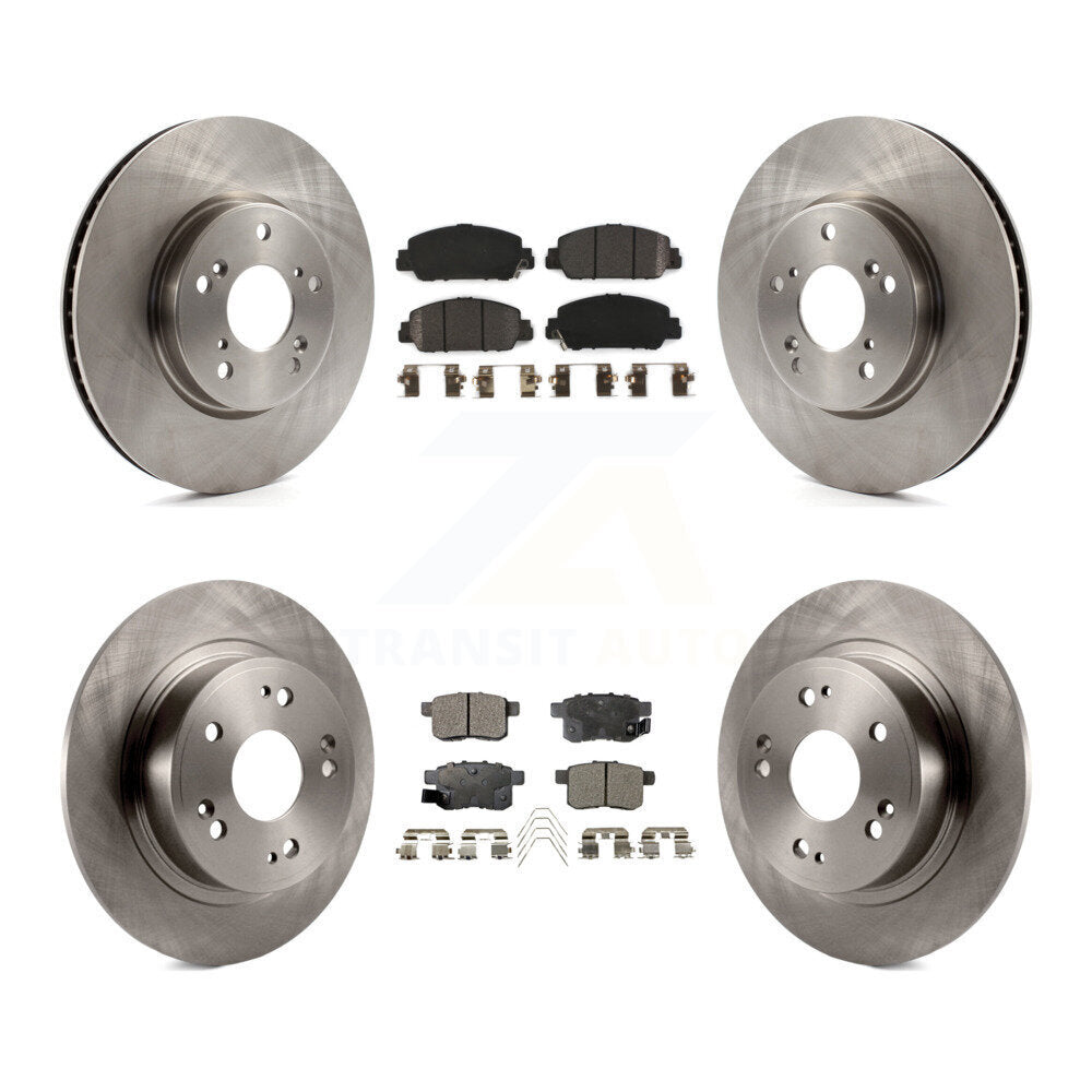 Transit Auto K8F-101449 Disc Brake Kit for 2013-2017 Honda Accord - Front and Rear product image