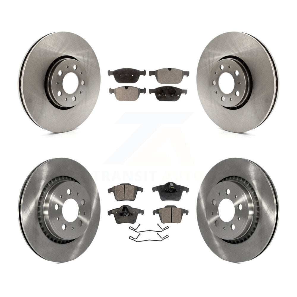 Transit Auto K8F-101453 Disc Brake Kit for 2003-2014 Volvo XC90 - Front and Rear product image